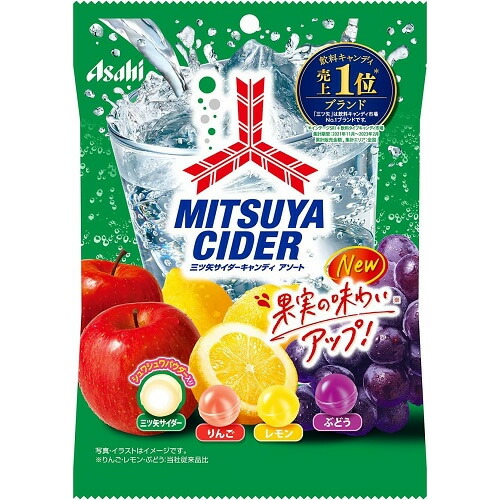 楽天市場】濃ーいりんご 80g ＊アサヒグループ食品/青森県産ふじりんご果汁/程よい酸味と濃厚でジューシーな味わい/りんごポリフェノール /ビタミンC/皮膚や粘膜の健康維持を助け/抗酸化作用を持つ栄養素/お菓子 キャンディ キャンデー あめ 飴 : スターモール