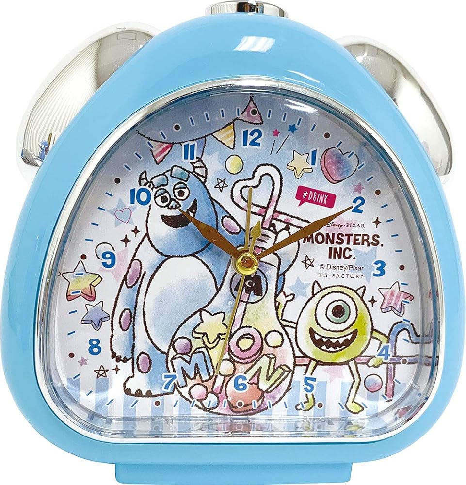 楽天市場】モンスターズインク 目覚まし時計 おむすび アラーム