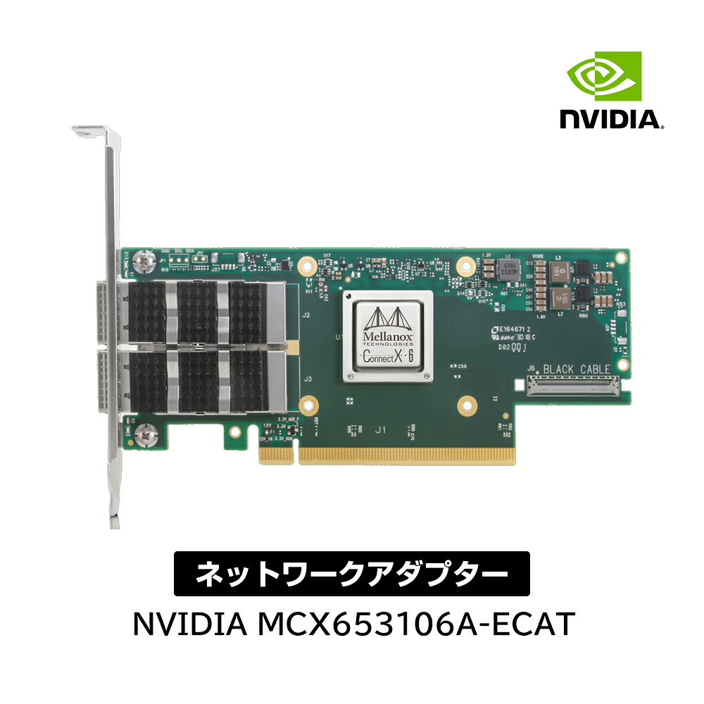Staffa Per Scheda Di Rete Mellanox Mellanox MCX653106A-ECAT ConnectX-6