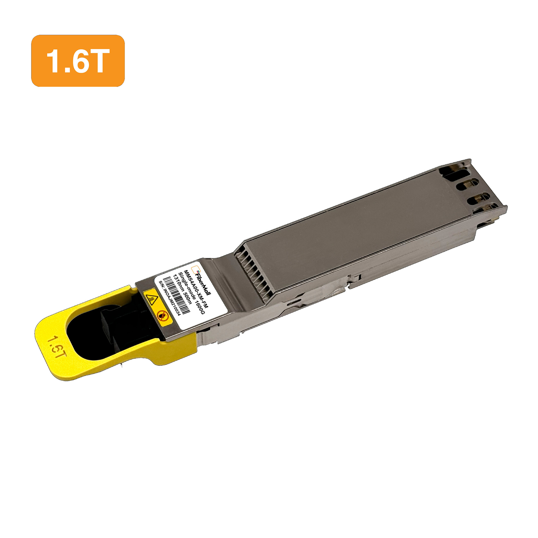 【日本正規代理店】 Fibermall製 NVIDIA InfiniBand/Ethernet MMS4A00-XM(980-9IAH1-00XM00)互換 OSFP224 1.6T 2DR4 PAM4光モジュール(1310nm 500m DOM デュアルMPO-12/APC SMF フラットトップ) 3年保証 for Nvidia Q3200/Q3400 エヌビディア|StarQ-Online 店