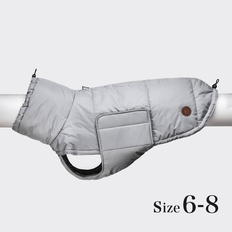 時間指定不可 犬用コート Cloud7 クラウド7 ユーコン クールグレー 海外直輸入 Size6 8 工場直送 New Test Die Reale Welt De