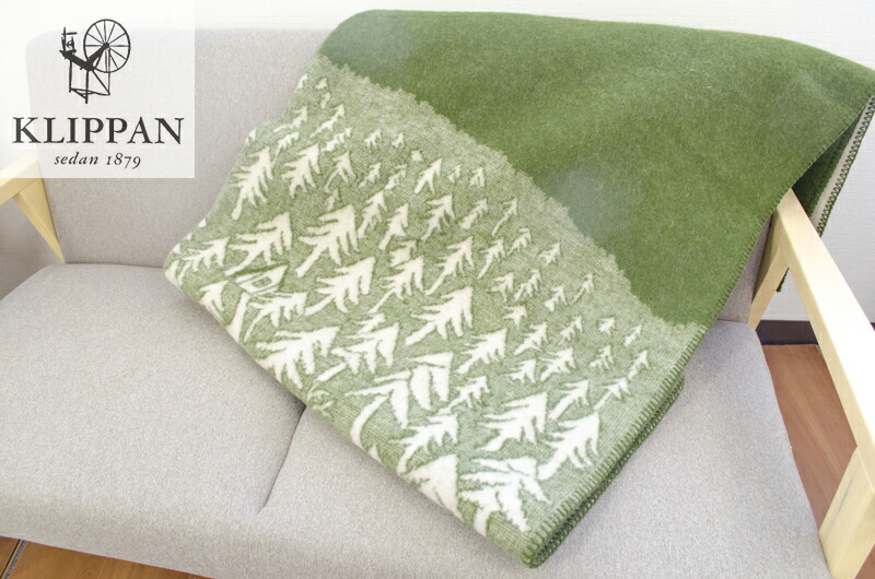 楽天市場】KLIPPAN クリッパン ウールブランケット TRIP ブルー