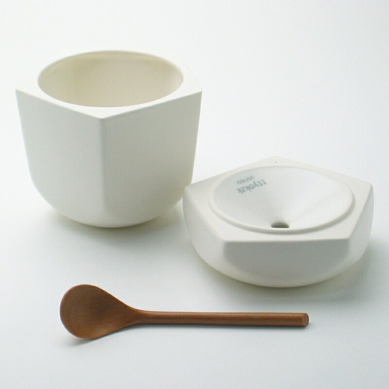 SALE開催中 Sugar pot - pomme リンゴの形のシュガーポット ポムttyokzk ceramic design タツヤオカザキ  セラミック デザイン turbonetce.com.br