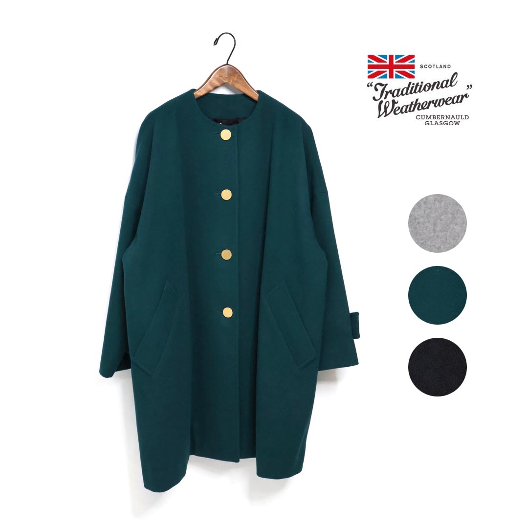 〇【SALE】レディース Traditional Weatherwear トラディショナル ウェザーウェア MALTON NO COLLAR 品番:L252KGFCO0368ML【10%OFF】【クーポン対象外】|star&bars