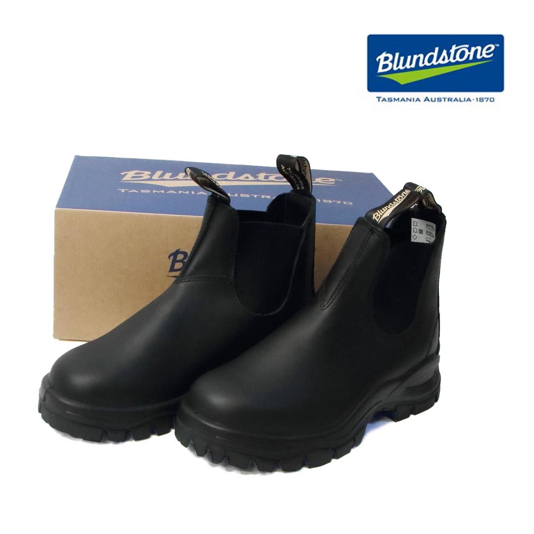 【クーポン配布！】レディース メンズ Blundstone ブランドストーン LUG BOOTS ラグブーツ サイドゴアブーツ 撥水加工 衝撃吸収 品番:BS2240 ブラック｜star＆bars