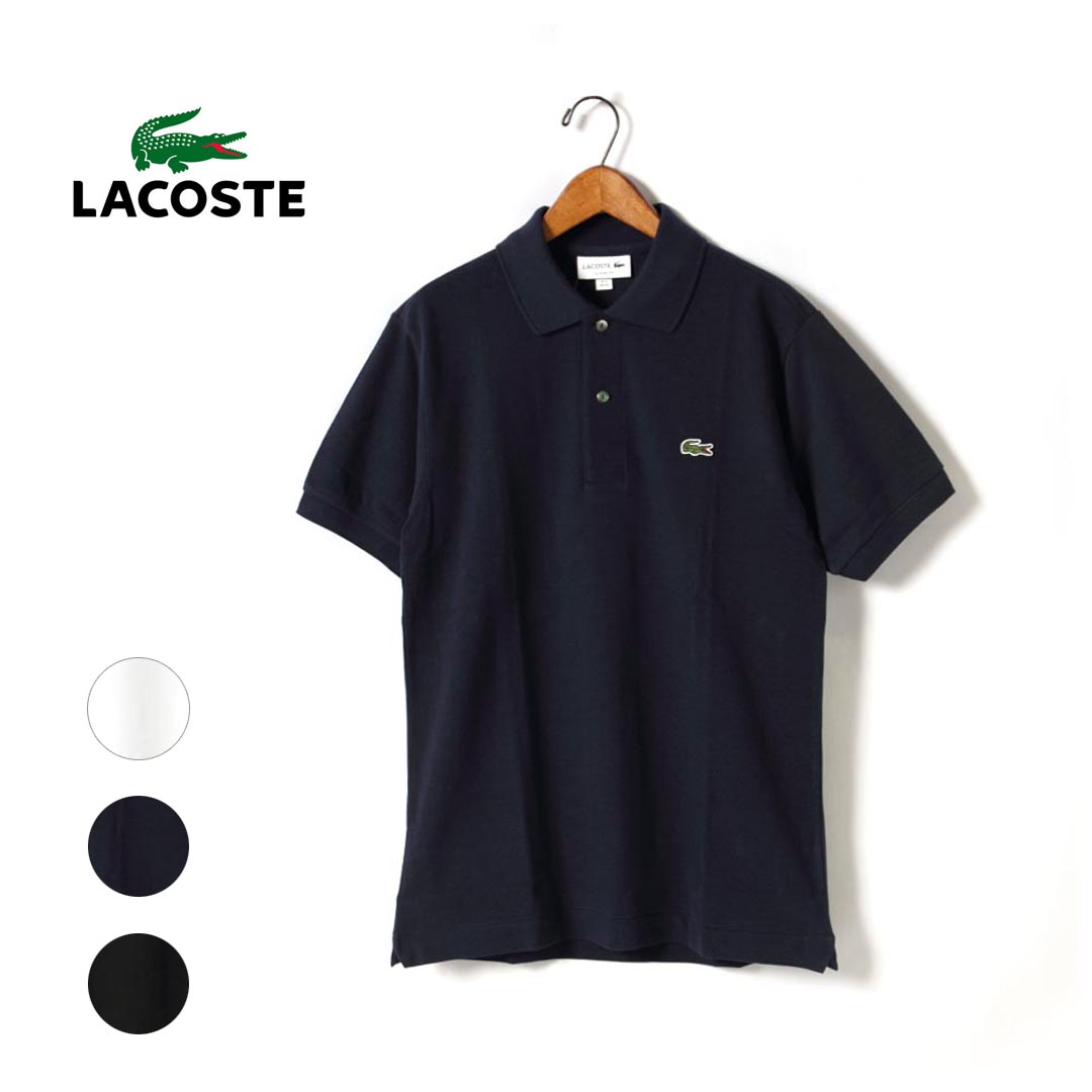 ユニセックス LACOSTE ラコステ ポロシャツ 半袖 品番：L1212