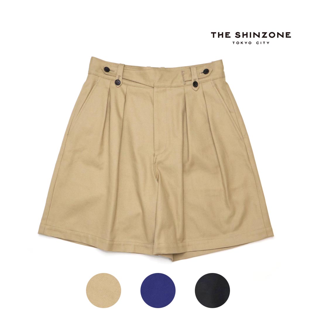 ☆【SALE】レディース THE SHINZONE ザシンゾーン GURKHA SHORT PANTS グルカショートパンツ 品番:25SMSPA08【30%OFF】【クーポン対象外】