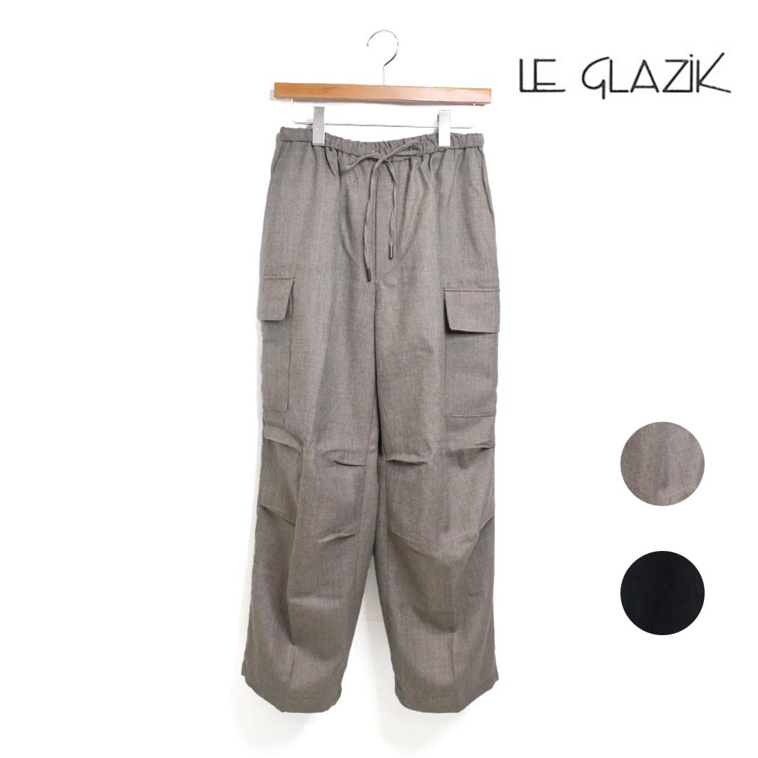 ☆【SALE】レディース LE GLAZIK ル グラジック ウール カーゴパンツ 品番：LG-E0285SNS【20%OFF】