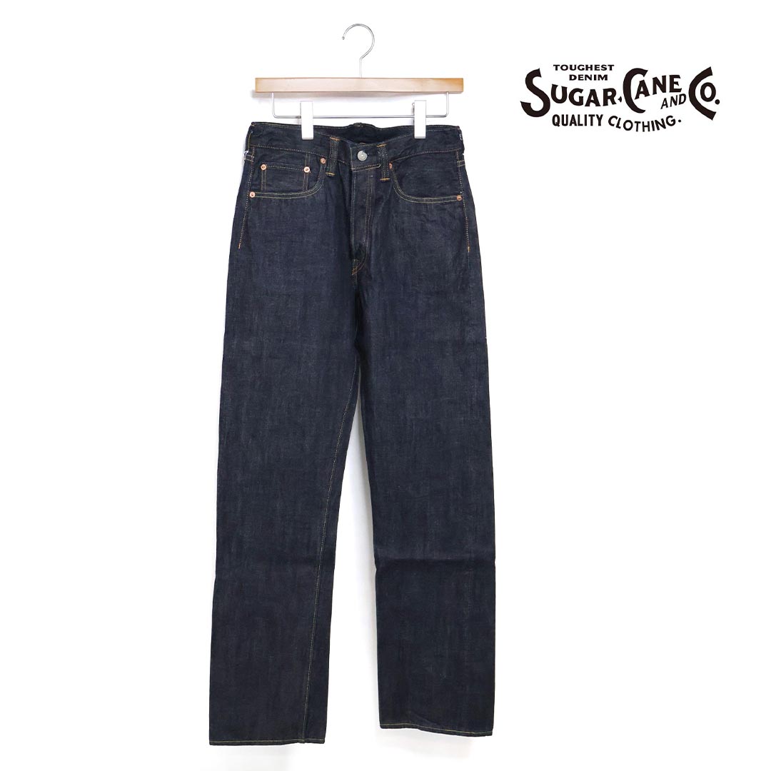 【引き換え証散り散り！】メンズ SUGAR CANE シュガーケーン 14.25薬局衡オンス. DENIM 1947 MODEL REGULAR STRAIGHT 品番：SC41947A