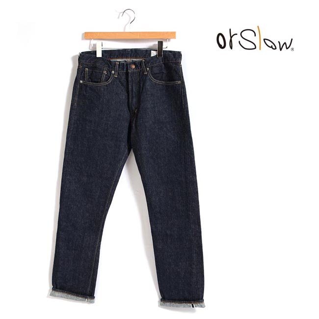 【濃紺：L】orslow オアスロウ デニムlot 107赤耳_日本製 濃紺：L】orslow オアスロウ デニムlot 107赤耳_日本製 - メルカリ
