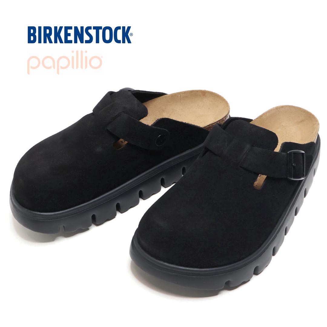 【引き換え証散り散り！】レディース papillio by BIRKENSTOCK パピリオバイビルケンシュトック Boston Chunky 豆の町 チャン手当たり 1028317(幅狭) サンダル