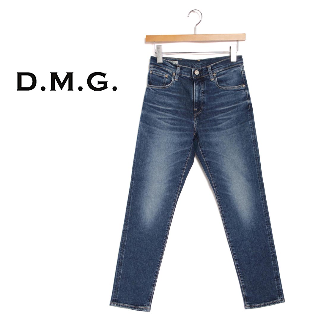 レディース D.M.G ディーエムジー 5Pストレッチアンクルデニム 品番：11-186D