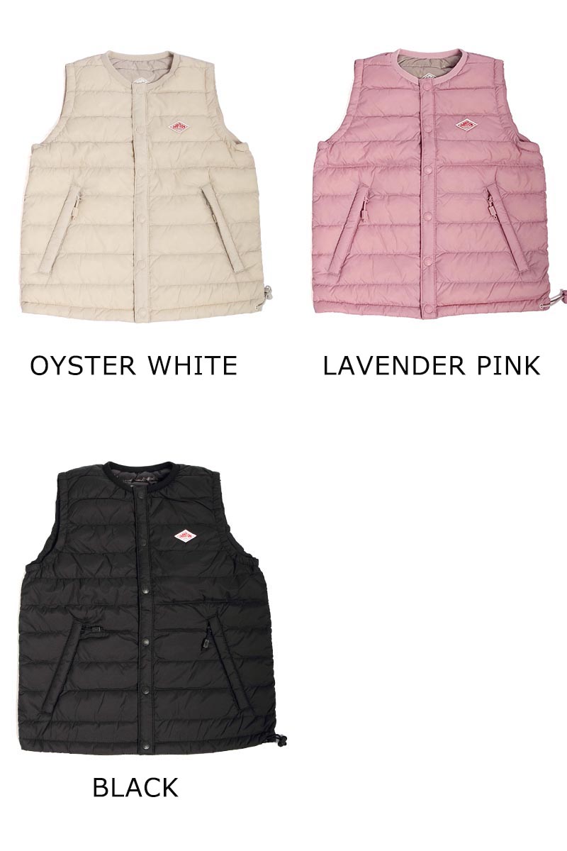 キッズ Danton ナイロンタフタインナーダウンベスト ダントン