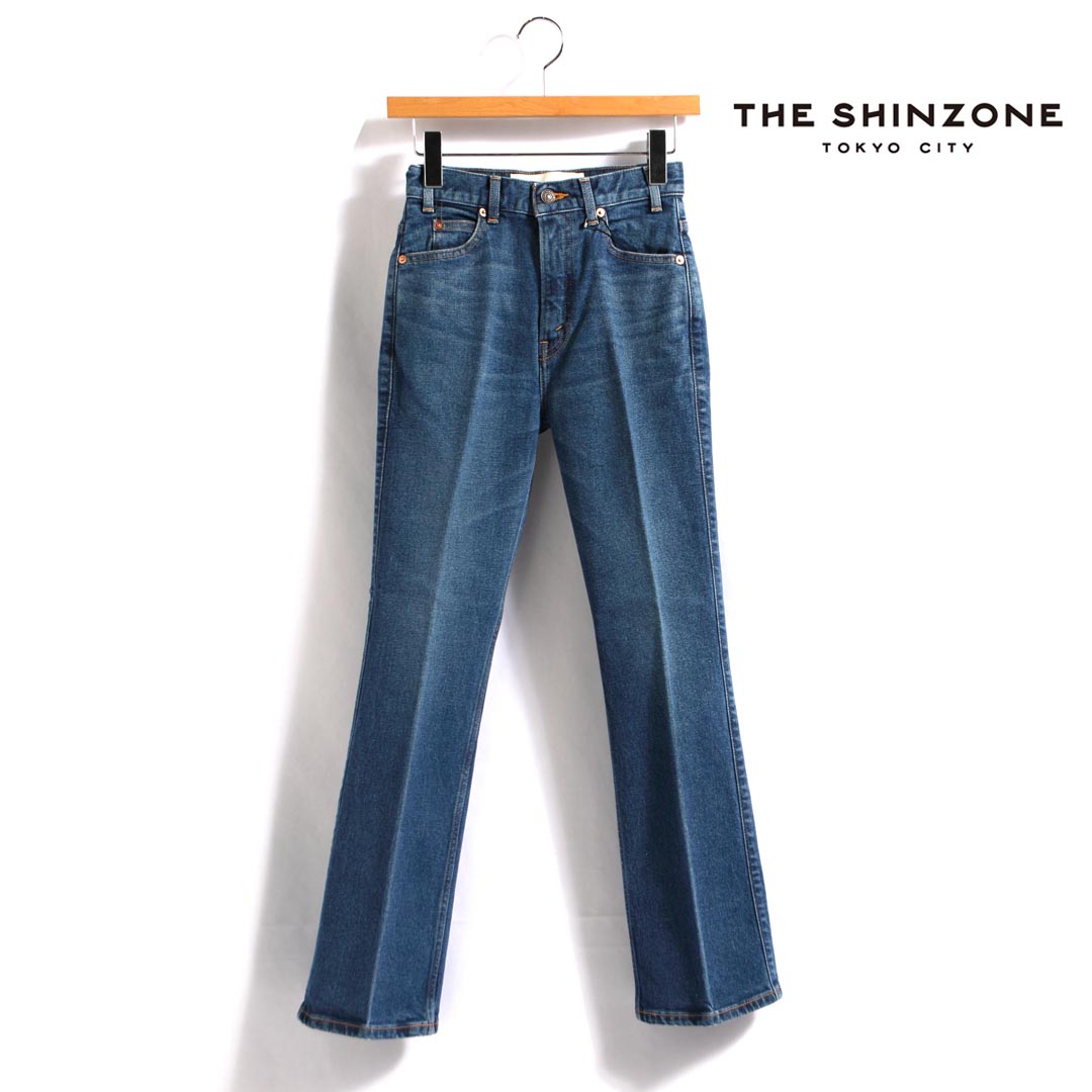 ★レディース THE SHINZONE ザシンゾーン FLARE DENIM フレアーデニム 品番:23SMSPA01【クーポン対象外】