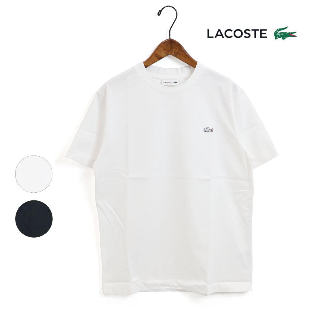 【引き換え証離れ離れ！】*◆メンズ LACOSTE ラコステ アウトラインクロッククルーネックプルオーバー 半袖 品番：TH5830-99 TH5582-99