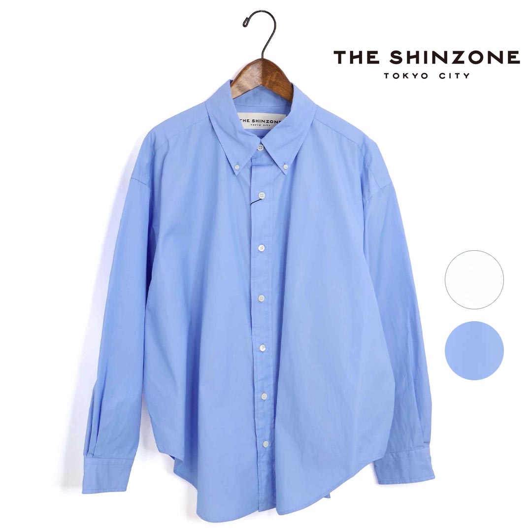 ★レディース THE SHINZONE ザシンゾーン DADDY SHIRTS ダディシャツ 品番:21AMSBL08【引き換え証客体外】