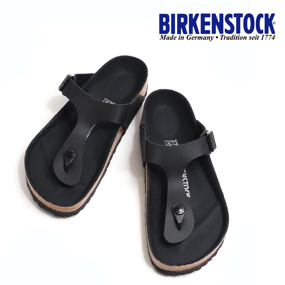 【引き換え証散り散り！】*◆メンズ レディース BIRKENSTOCK ビルケンシュトック Gizeh Triple Black  ギゼ  トリプル黒いこと ビルコフロー 1029143(幅ひろい) 【定め事取りまわし】
