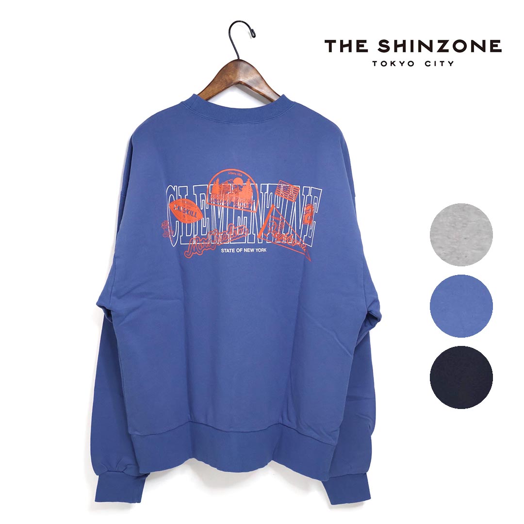 ☆【SALE】レディース THE SHINZONE ザシンゾーン CLEMENTINE SWEATSHIRT クレメンタイン スウェットシャツ 品番:25AMSCU14【20%OFF】【クーポン対象外】|star&bars