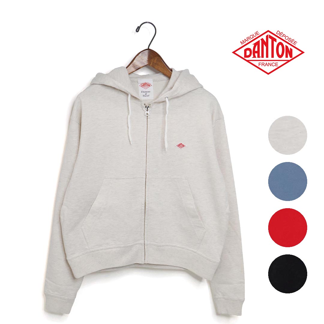 MEN'S COTTON TERRY ZIP HOODIE（パーカー）｜DANTON（ダントン
