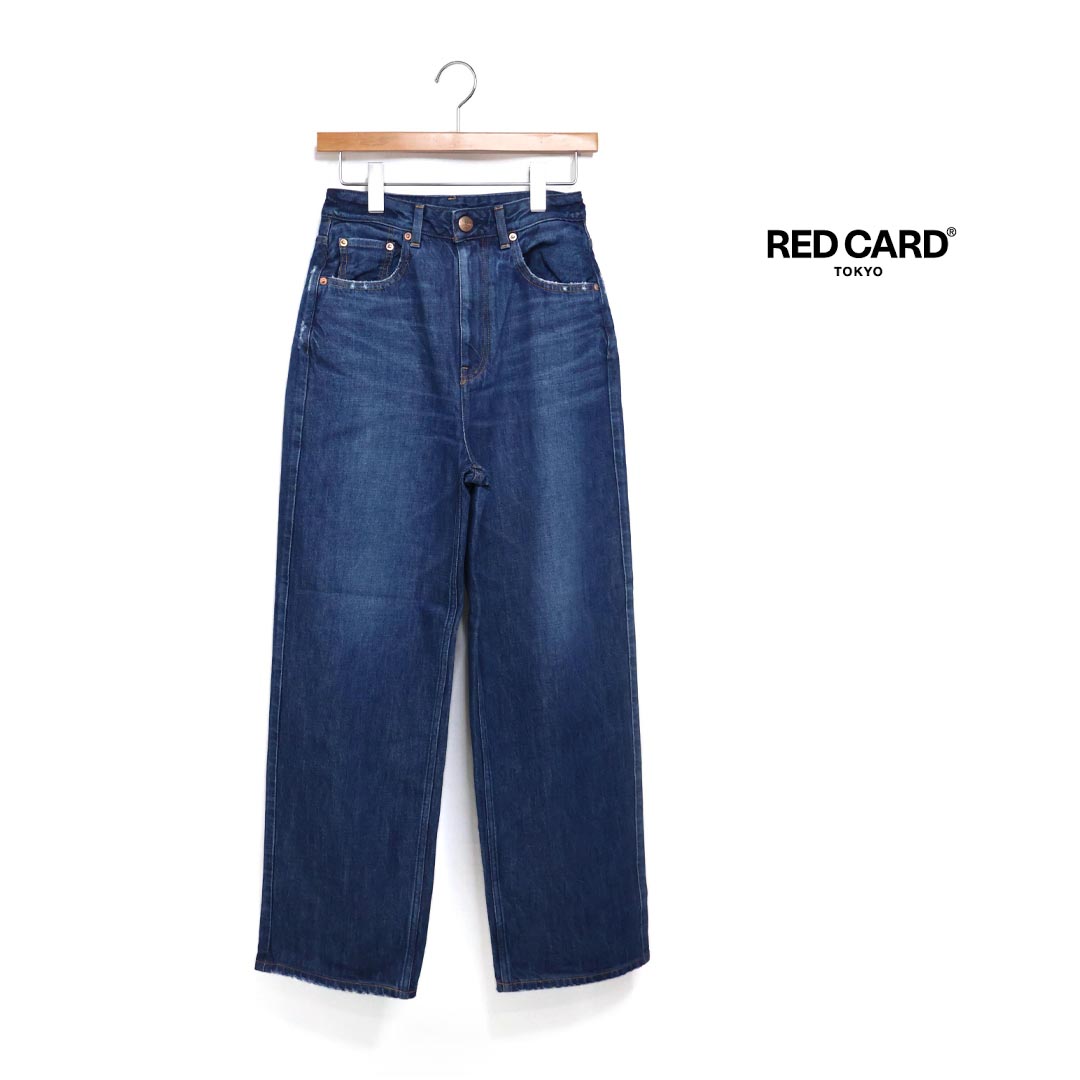 ☆【SALE】レディース RED CARD TOKYO レッドカードトーキョー Dakota ダコタ ストレートデニム 品番：72W43201【20％OFF】【クーポン対象外】｜star＆bars