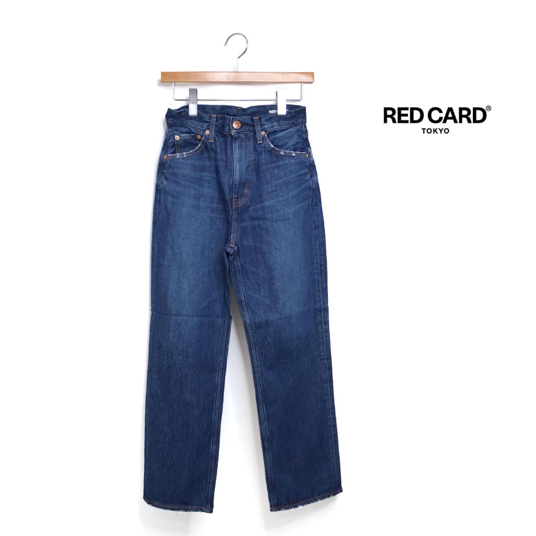 ☆【SALE】レディース RED CARD TOKYO レッドカードトーキョー MM66 エムエムロクロク ハイライズストレートデニム 品番：72W55401【20%OFF】【クーポン対象外】