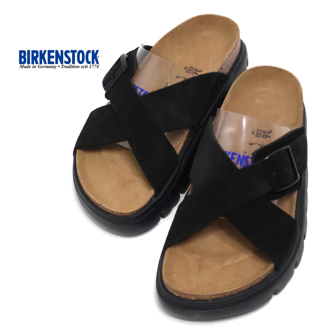【クーポン配布！】*◆レディース papillio by BIRKENSTOCK パピリオ ビルケンシュトック SIENA Chunky シエナ チャンキー クロスストラップ プラットフォーム 品番：1031236(幅狭) 日本正規店｜star＆bars
