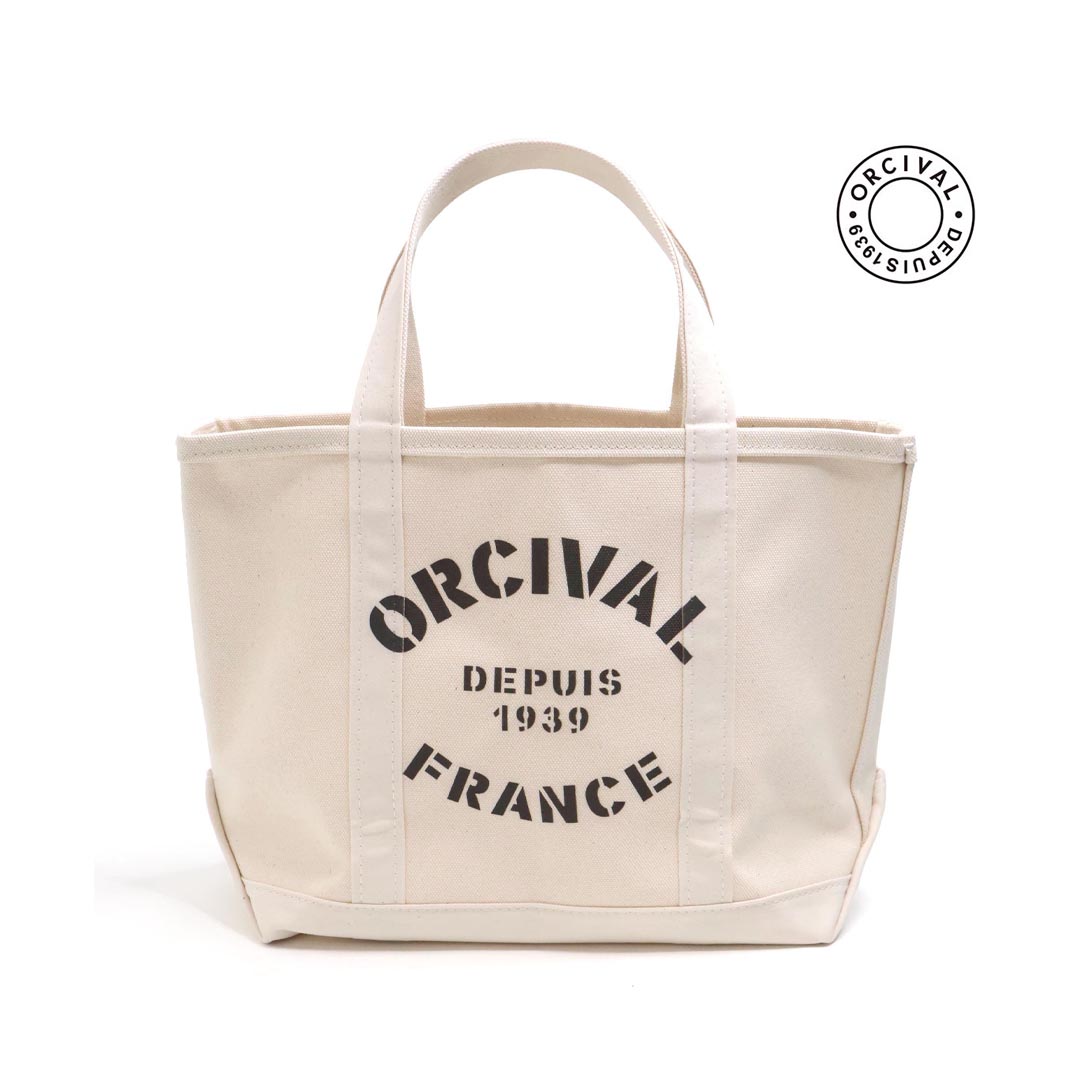 ORCIVAL RC-7060 HVC トートバッグ バーミリオン ORCIVAL (オーシバル) / RC-7060 HVC キャンバス トート バッグ