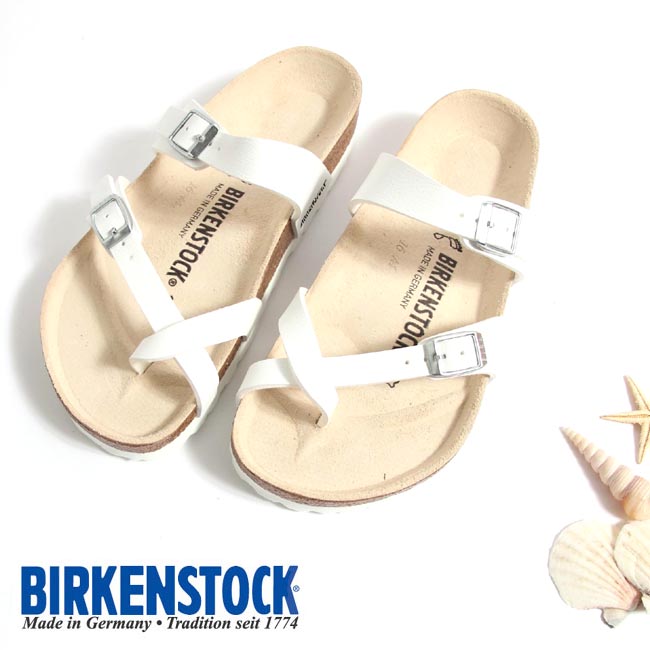 *◆メンズ レディース BIRKENSTOCK ビルケンシュトック Mayari マヤリ 品番：071051 ホワイト