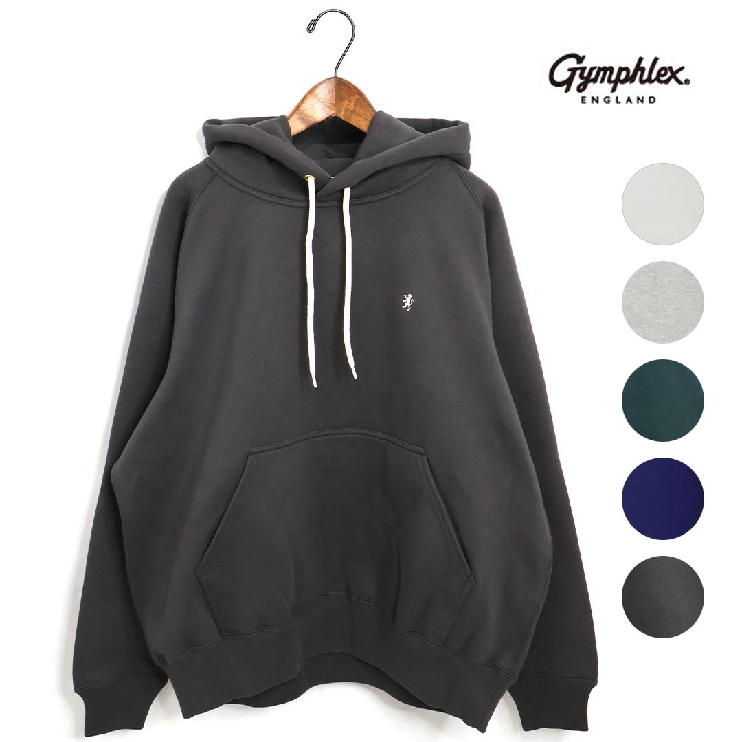 メンズ Gymphlex ジムフレックス 長袖スウェットパーカー 品番：GY-C0294TCF