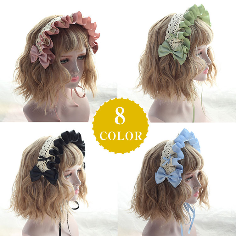 楽天市場】ロリータ ボンネット ボンネ 帽子 ヘッドドレス