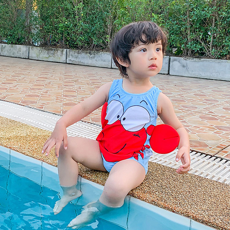 市場 ベビー みずぎ 女の子 子供 温泉 キッズ 練習用 赤ちゃん 水着 海水浴 こども 2点セット 男の子 キャップ付き ロンパース水着 子供用