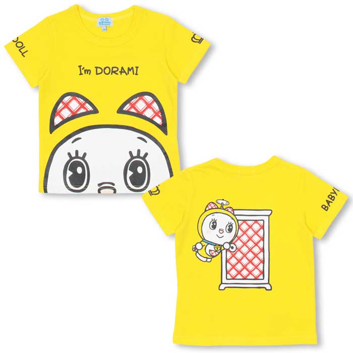 楽天市場 ドラミちゃん フェイス Tシャツ ベビー キッズ 男の子