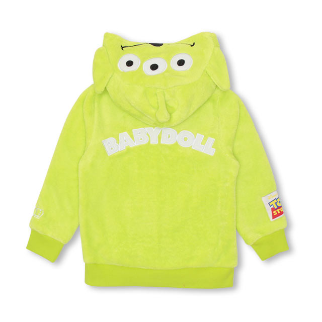 楽天市場 S50 通販限定 ディズニー なりきり ジップパーカー 1292k ベビードール Babydoll 子供服 ベビー キッズ 男の子 女の子 もこもこ ハロウィン 衣装 仮装 コスチューム コスプレ Disney Collection Babydoll