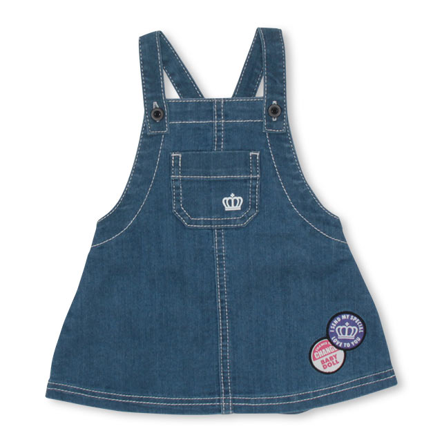 7/8NEWベビージャンパースカート4317BベビードールBABYDOLL子供服ベビー男の子女の子