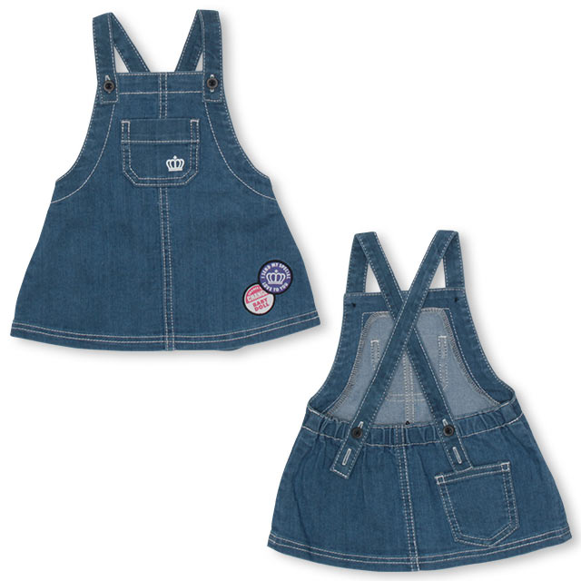 7/8NEWベビージャンパースカート4317BベビードールBABYDOLL子供服ベビー男の子女の子
