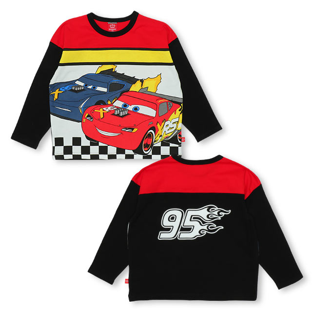 楽天市場 New ディズニー キャラクター チェッカー ロンt 42k ベビードール Babydol 子供服l ベビー キッズ 男の子 女の子 Disney Collection Babydoll