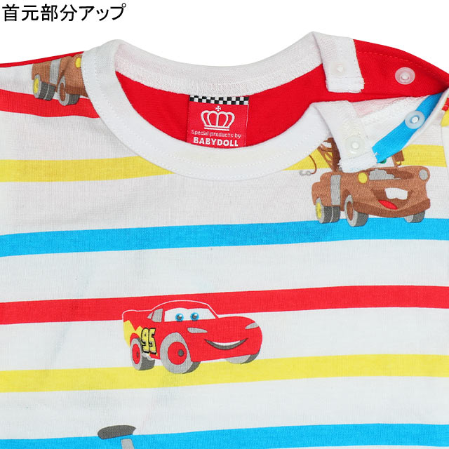 楽天市場 6 18 0時 S30 サマー ディズニー キャラボーダー Tシャツ 5134k ベビードール Babydoll 子供服 ベビー キッズ 男の子 女の子 Disney Collection Babydoll