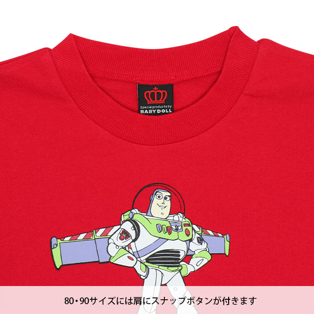 7/1NEWディズニートイストーリー5分袖トレーナー7051KベビードールBABYDOLL子供服ベビーキッズ男の子女の子DISNEY★Collection