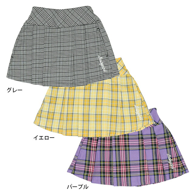7/26NEWチェックスカート8649KベビードールBABYDOLL子供服ベビーキッズ女の子