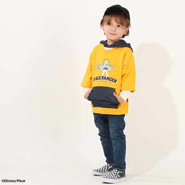 7/1NEWディズニートイストーリー5分袖トレーナー7051KベビードールBABYDOLL子供服ベビーキッズ男の子女の子DISNEY★Collection