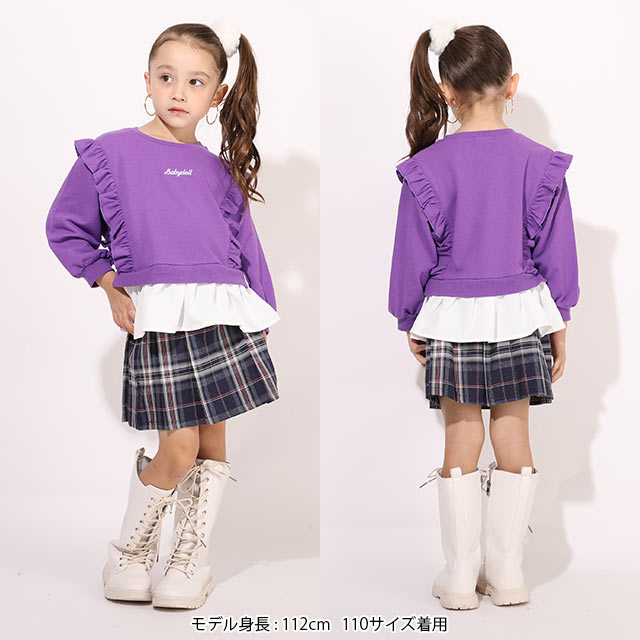 10/11NEWチェックスカート8025KベビードールBABYDOLL子供服ベビーキッズ男の子女の子