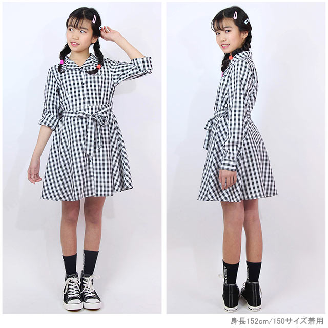 楽天市場 50 Off アウトレットsale Pinkhunt ピンクハント シャツ ワンピース 3518k キッズ ジュニア 女の子 小学生 中学生 おしゃれ かわいい Ph Babydoll