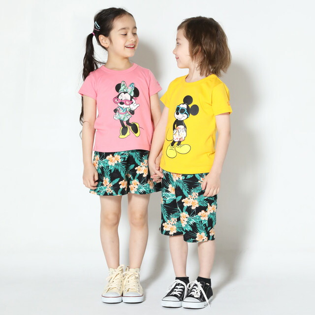 楽天市場 S30 ディズニー トロピカル キャラクター Tシャツ 3853k ベビードール Babydoll 子供服 ベビー キッズ 男の子 女の子 コスチューム コスプレ Disney Collection Babydoll