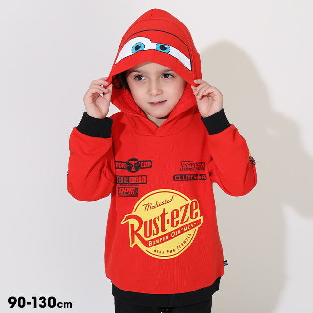 2/2まで 【S50】 ディズニー カーズ なりきる パーカー 0806K ベビードール BABYDOLL 子供服 ベビー キッズ 男の子 女の子 DISNEY コスプレ コスチューム 仮装 ハロウィン 90 100 110 120 130画像