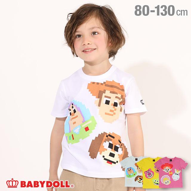 楽天市場 S30 ディズニー キャラクターマジック Tシャツ 5193k ベビードール Babydoll 子供服 ベビー キッズ 男の子 女の子 Disney Collection Babydoll
