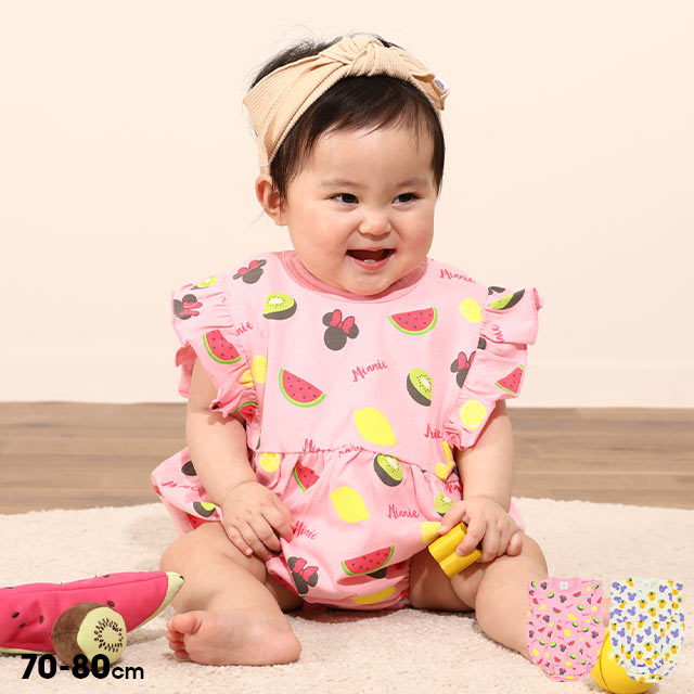 楽天市場 S50 サマー ディズニー スラブ ぽってり ロンパース 6536b ベビードール Babydoll ベビー キッズ 男の子 女の子 Disney Collection Babydoll