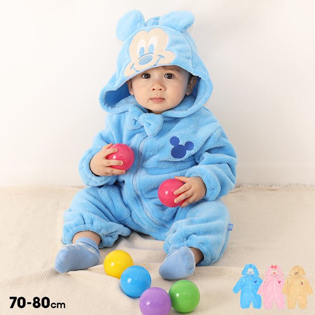 楽天市場 ディズニー なりきり ロンパース 2993b ベビードール Babydoll 子供服 ベビー 男の子 女の子 Disney Collection Babydoll