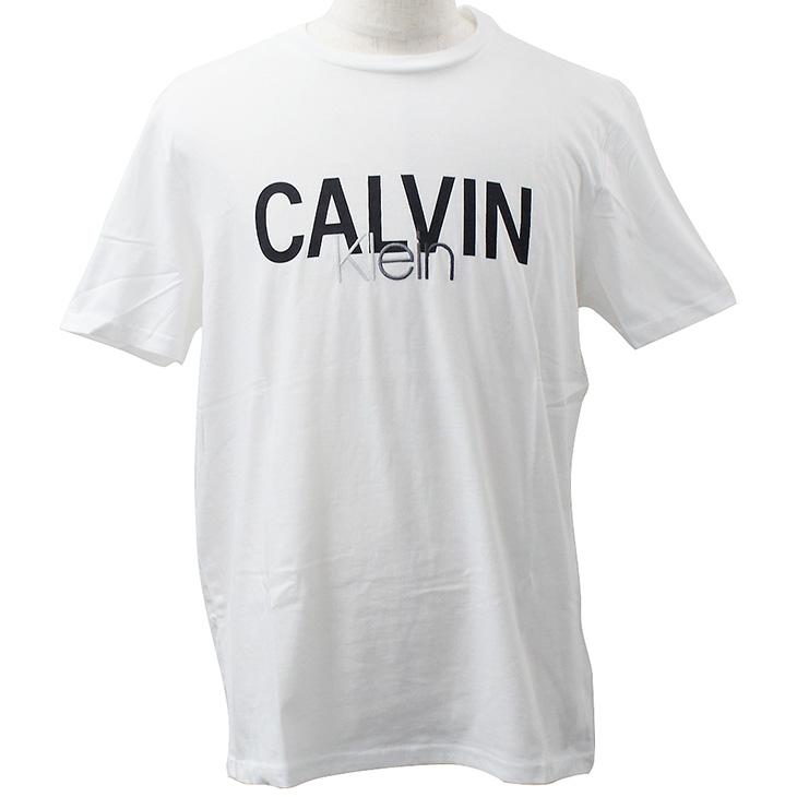 カルバンクラインジーンズ Tシャツ メンズ 半袖 Calvin Klein Jeans CKJ 41VM824103 BRILLIANT WHITE
