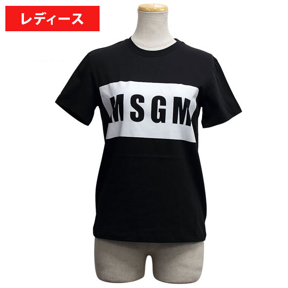 MSGM エムエスジーエム レディース半袖Tシャツ 2641MDM95 99