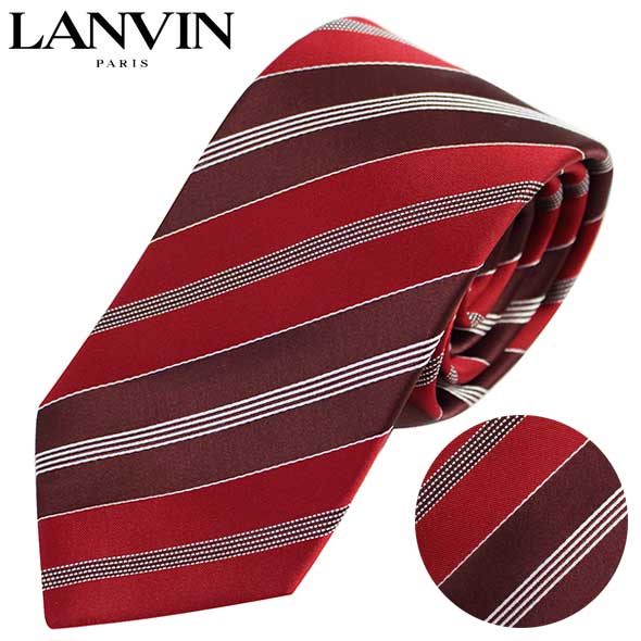 安い ランバン Lanvin ネクタイ ストライプ 2515 2 2515 2 Hc 特売 Www Papermoney World Com